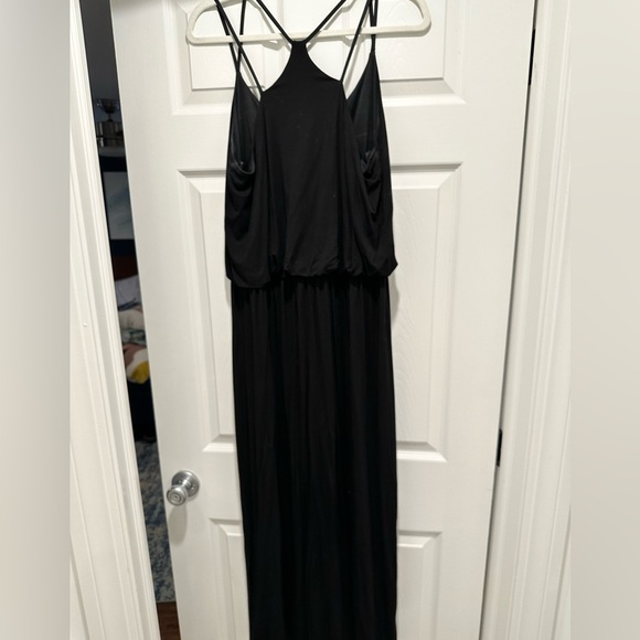Papermoon Knit Black Maxi Dress 1X - Picture 2 of 3